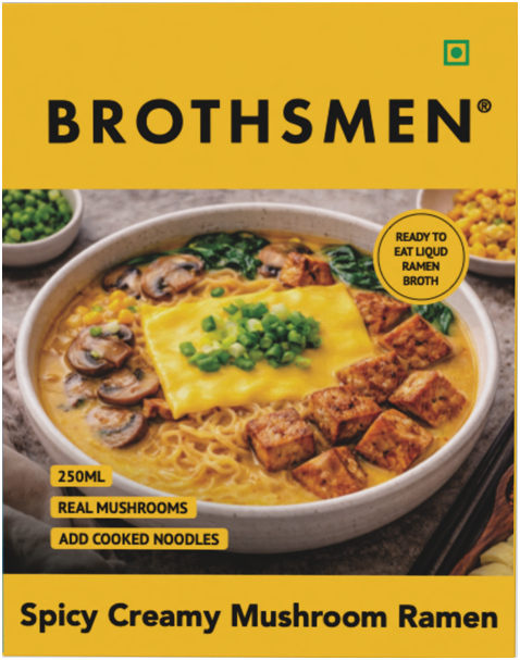 Spicy Creamy Mushroom Ramen pack